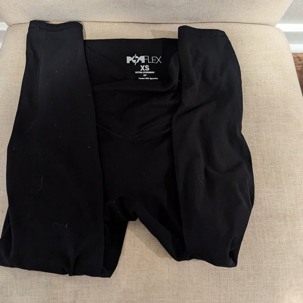Popflex criss Cross hourglass leggings (xs, 23" inseam)